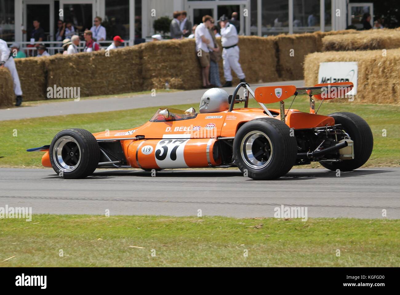 1970 Brabham Ford bt30/16 possedute da lincoln piccolo al festival di Goodwood di velocità 2015 Foto Stock