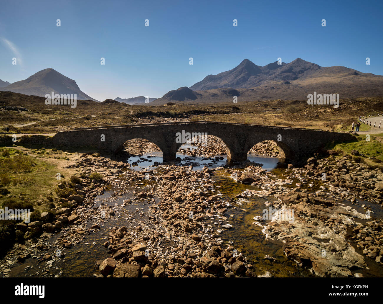 Cuillins, isola di Skye Foto Stock