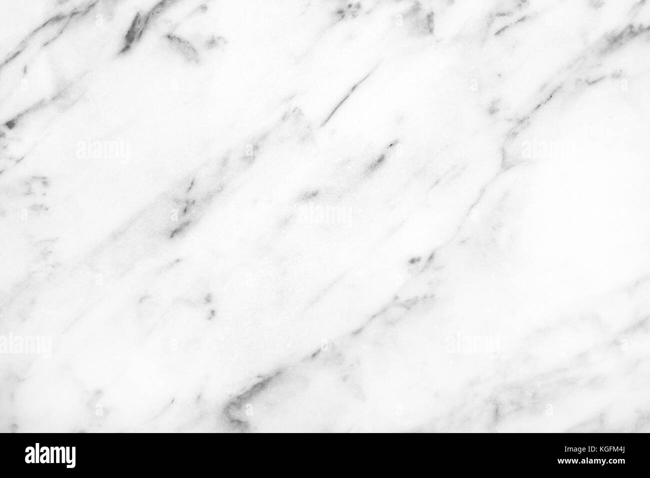 Il marmo bianco di Carrara luce naturale per il bagno o la cucina countertop bianco. Alta risoluzione texture e pattern. Foto Stock