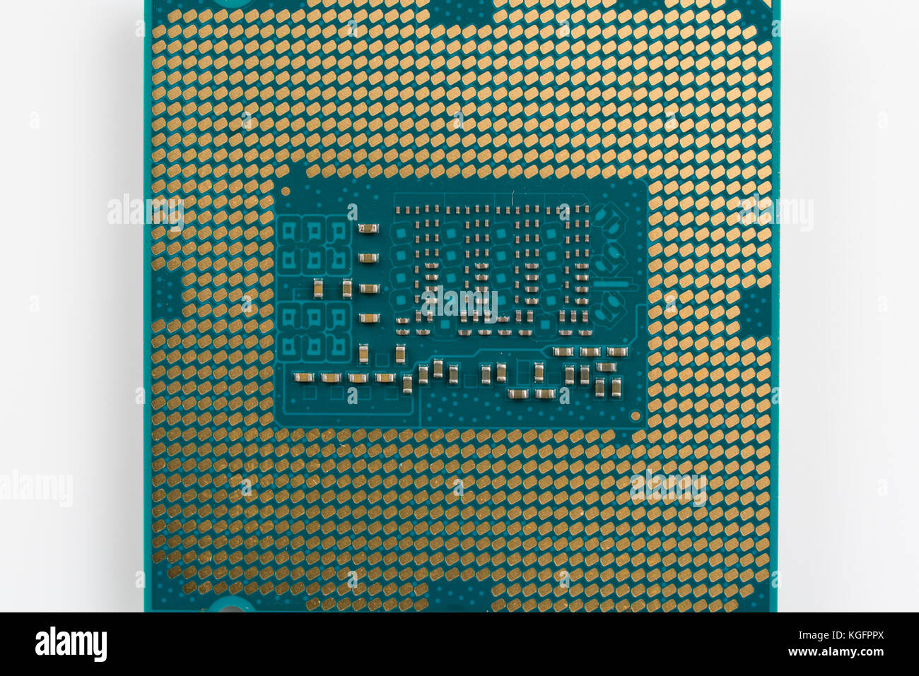 Moderno processore del computer Foto Stock