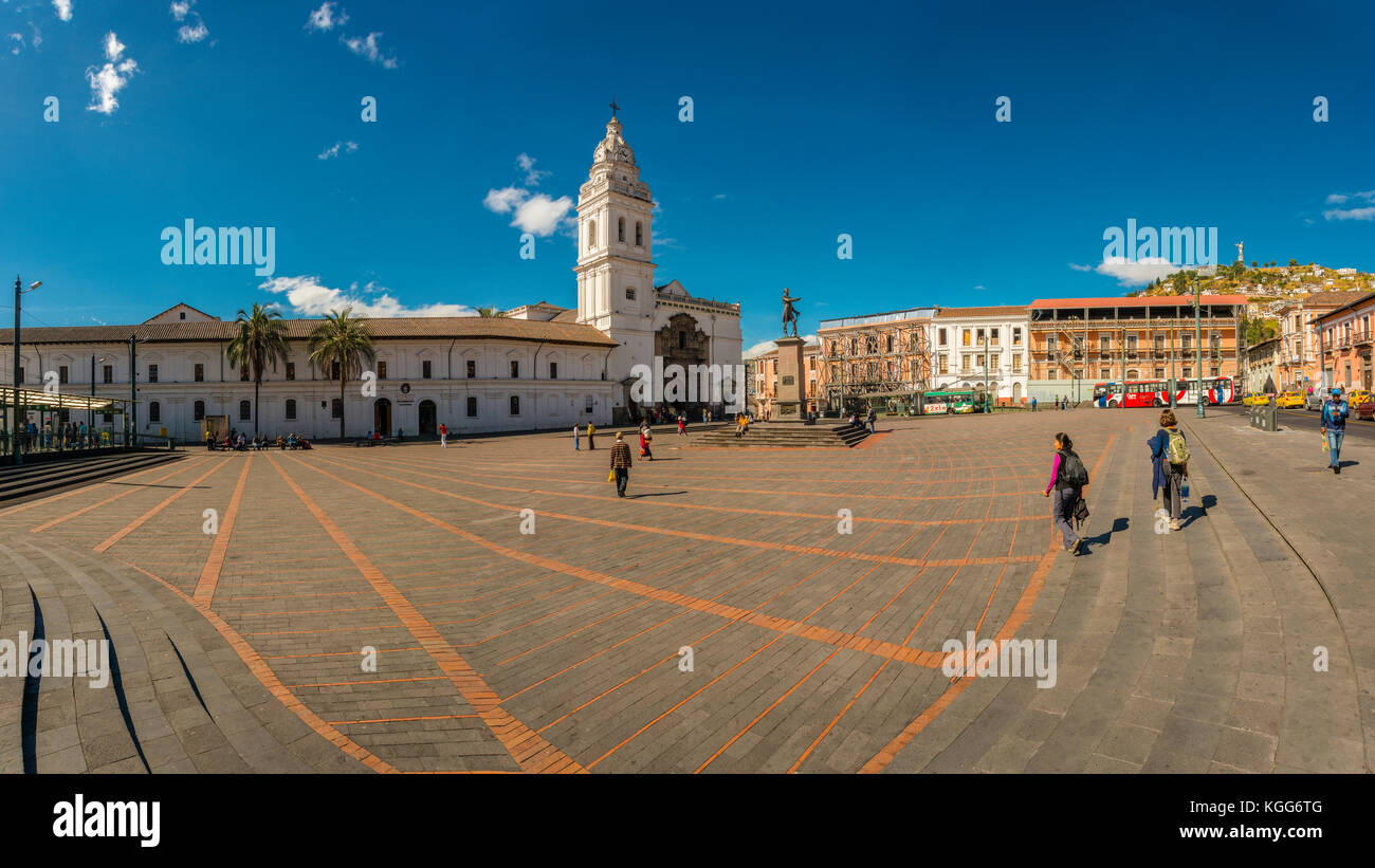 America del sud ecuador quito Foto Stock