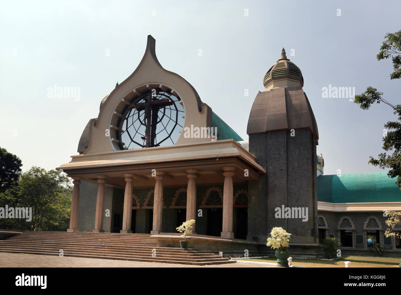 Basilica di Nostra Signora di Lanka tewatte ragama sri lanka Foto Stock