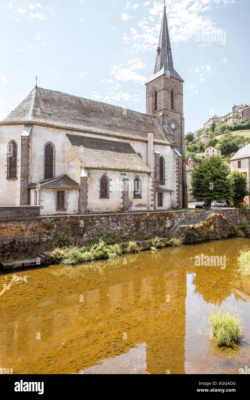Saint farina villaggio in Francia Foto Stock