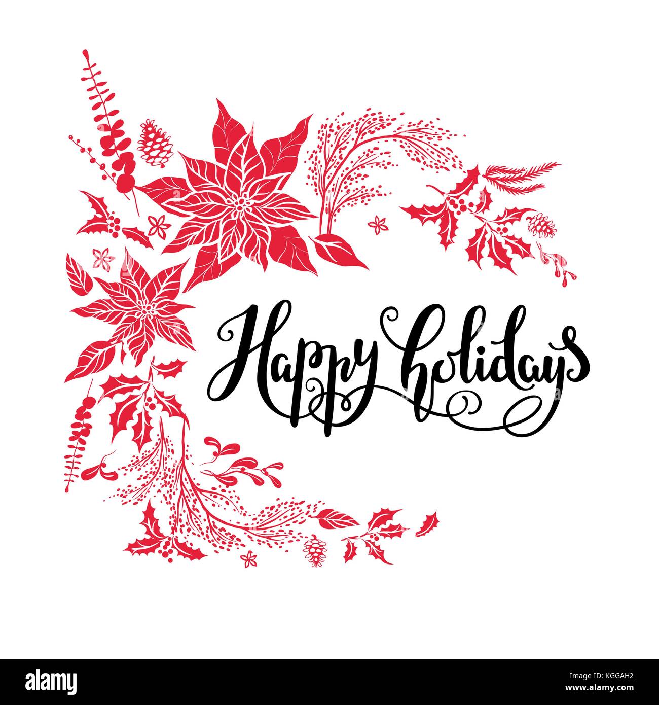 Happy Holiday design Illustrazione Vettoriale