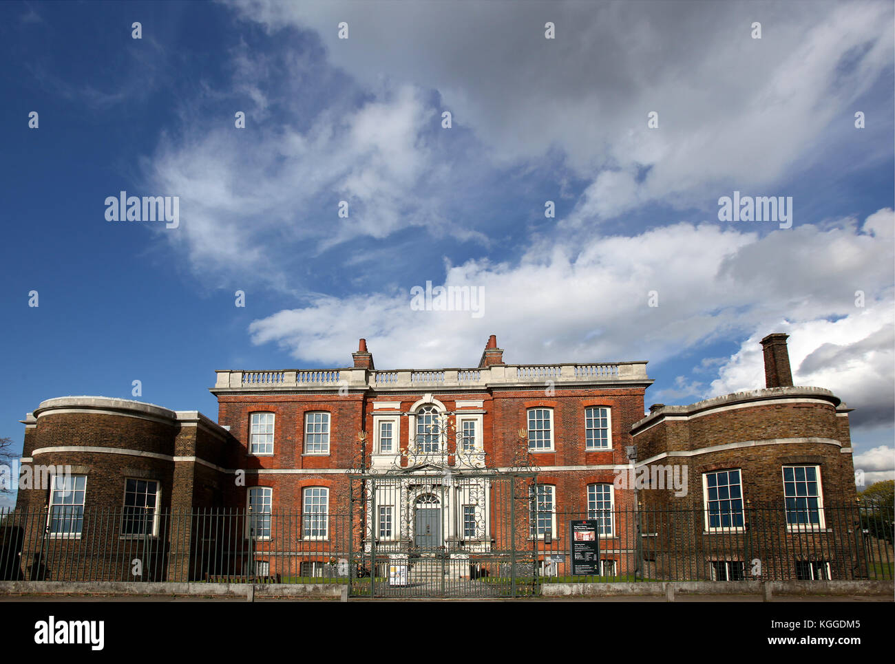 Ranger's House, visto da Shooters Hill Road, appoggiando su Greenwich Park, Blackheath, london, Regno Unito Foto Stock