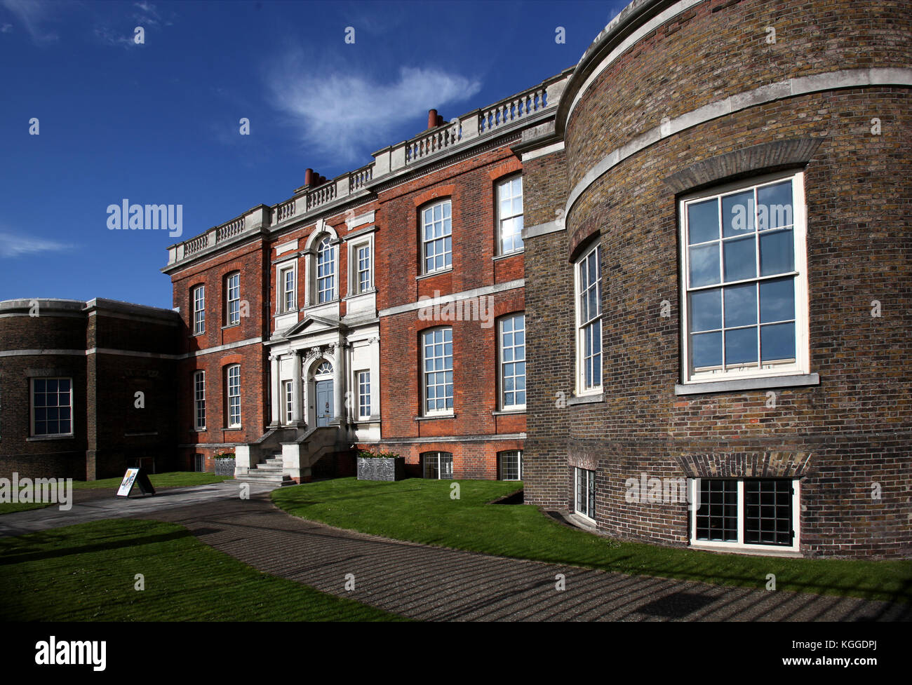 Ranger's House, visto da Shooters Hill Road, appoggiando su Greenwich Park, Blackheath, london, Regno Unito Foto Stock