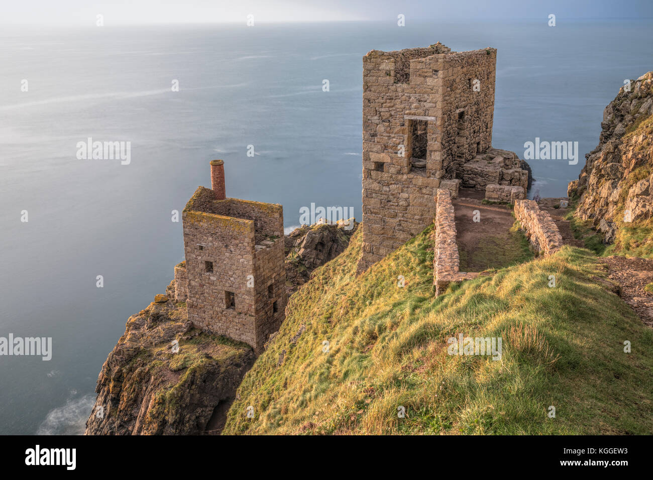 Botallack Mine, Cornovaglia, Inghilterra, Regno Unito Foto Stock