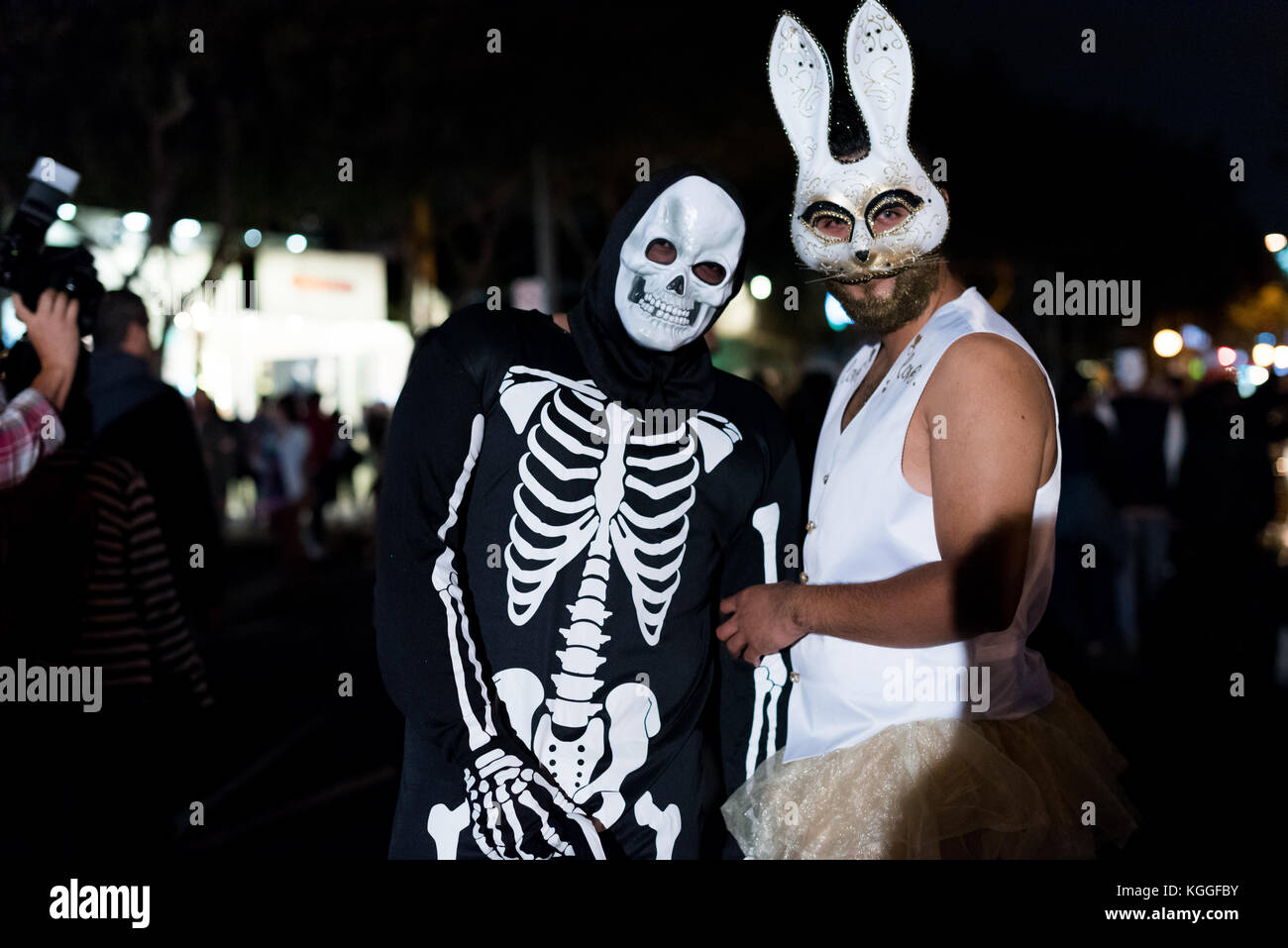 Los Angeles - 31 ottobre: Halloween Parade in West Hollywood. ottobre 31, 2017 a Los Angeles, CA Foto Stock