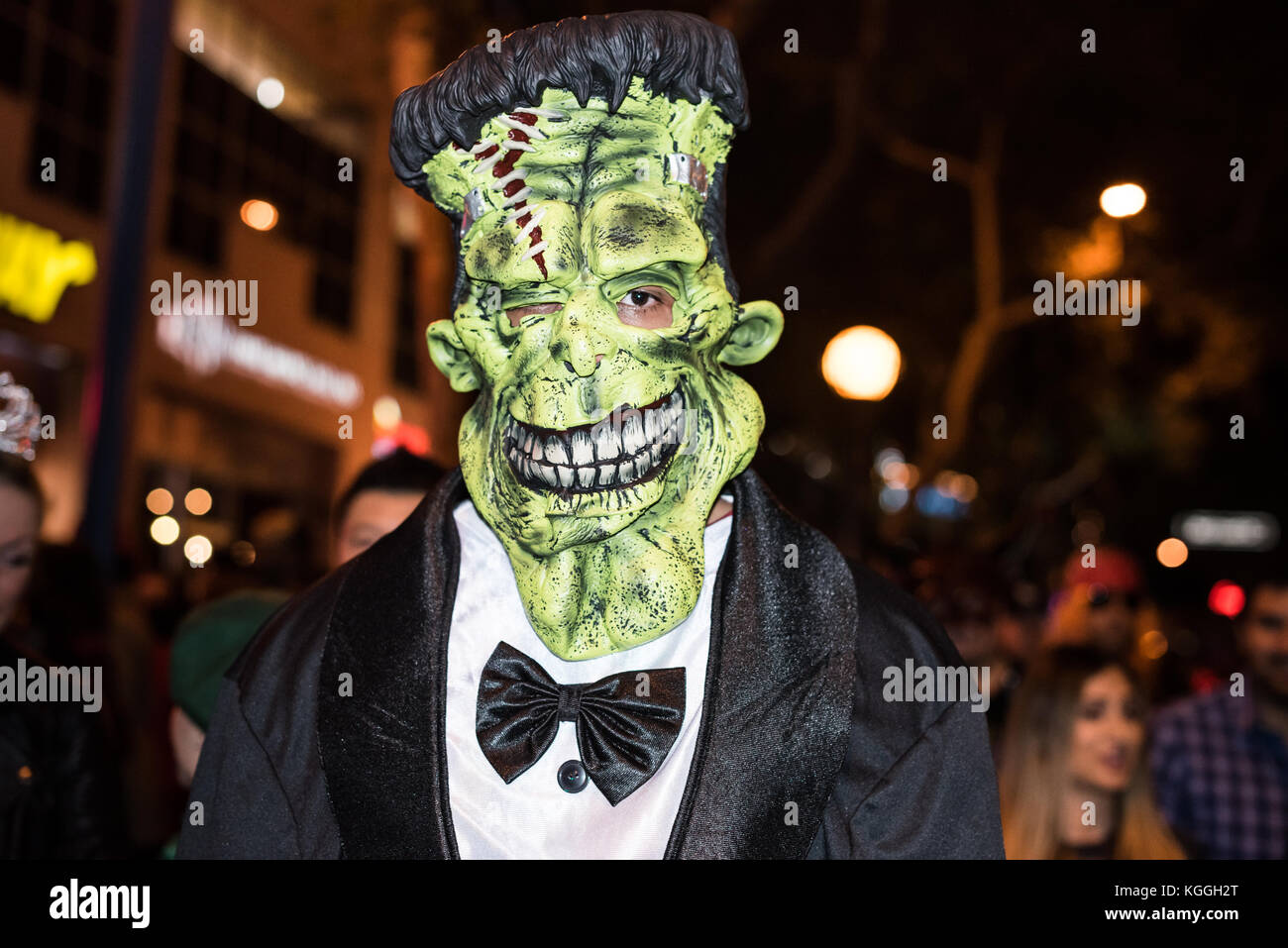 Los Angeles - 31 ottobre: Halloween Parade in West Hollywood. ottobre 31, 2017 a Los Angeles, CA Foto Stock