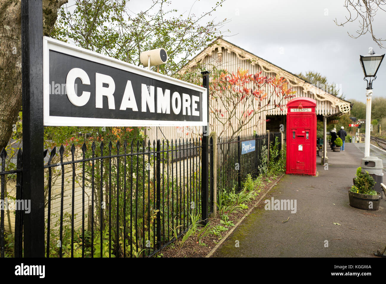 Patrimonio Cranmore stazione ferroviaria in Somerset England Regno Unito Foto Stock