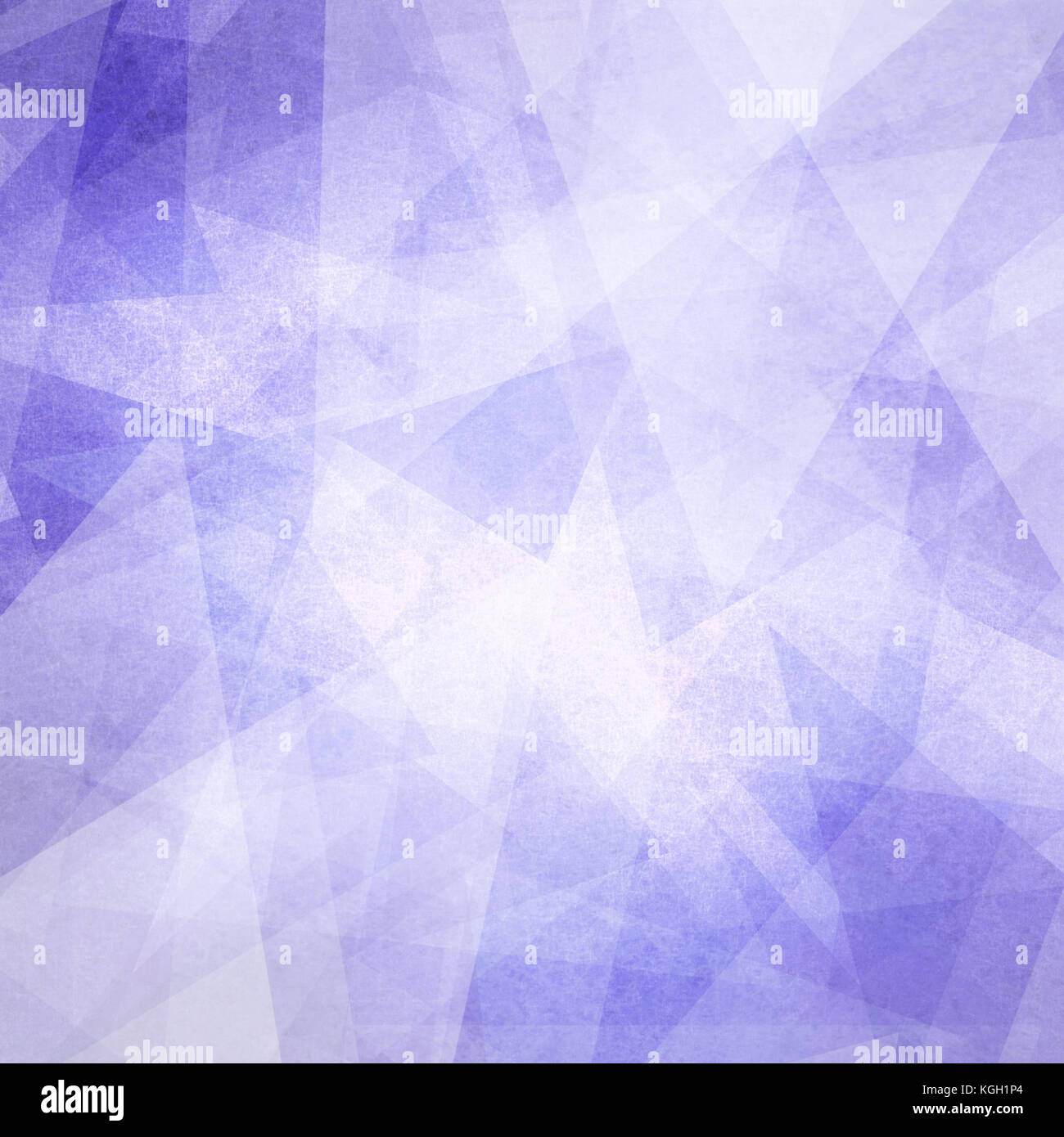 Triangolo viola sfondo con illuminazione bianca Foto Stock