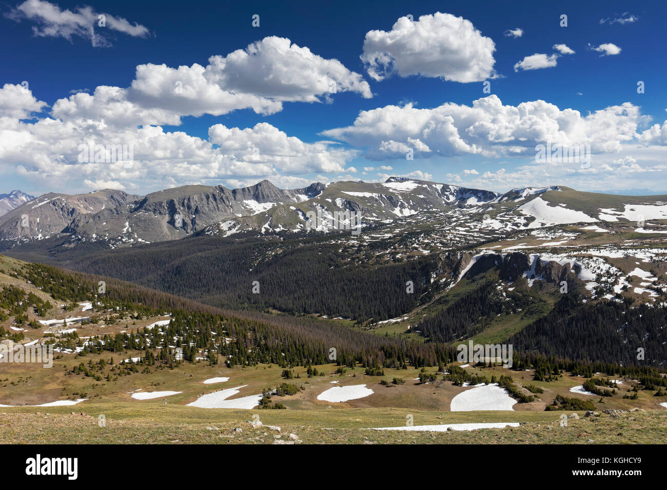 Parco Nazionale delle Montagne Rocciose, Colorado Foto Stock