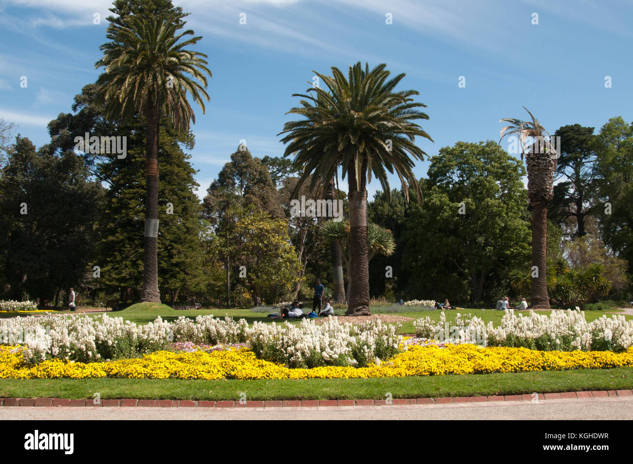 St Kilda Botanical Gardens, Melbourne, Australia Foto Stock