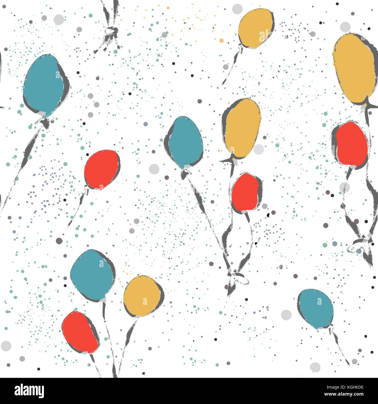 Sfondo con palloncini colorati Immagine e Vettoriale - Alamy