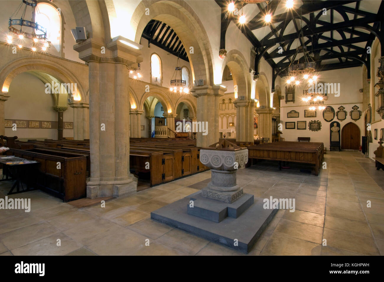 Priory Chiesa, Broadmead, Bristol Foto Stock