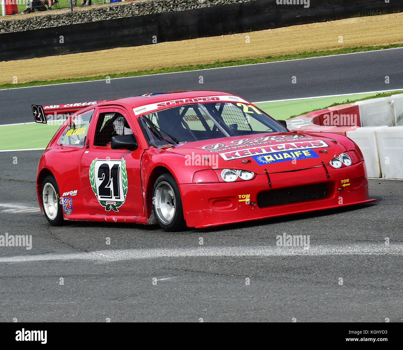 Philip giovane, Mitsubishi Colt, SpeedFest sagome, American Speedfest V, Brands Hatch, giugno 2017, automobili, Autosport, auto, il circuito da corsa, Eng Foto Stock