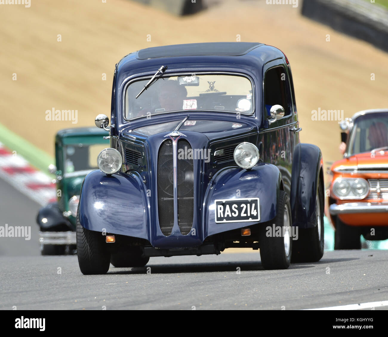 Strada Nazionale Associazione Asta, NSRA, American SpeedFest V, Brands Hatch, giugno 2017, automobili, Autosport, auto, il circuito da corsa, Inghilterra, intrattenere Foto Stock