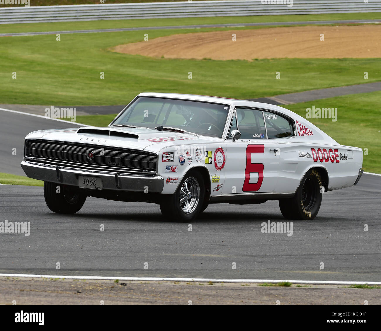 Dodge Charger, Dragsters, American Speedfest V, Brands Hatch, giugno 2017, automobili, Autosport, auto, il circuito da corsa, Inghilterra, intrattenimento, Europea Foto Stock