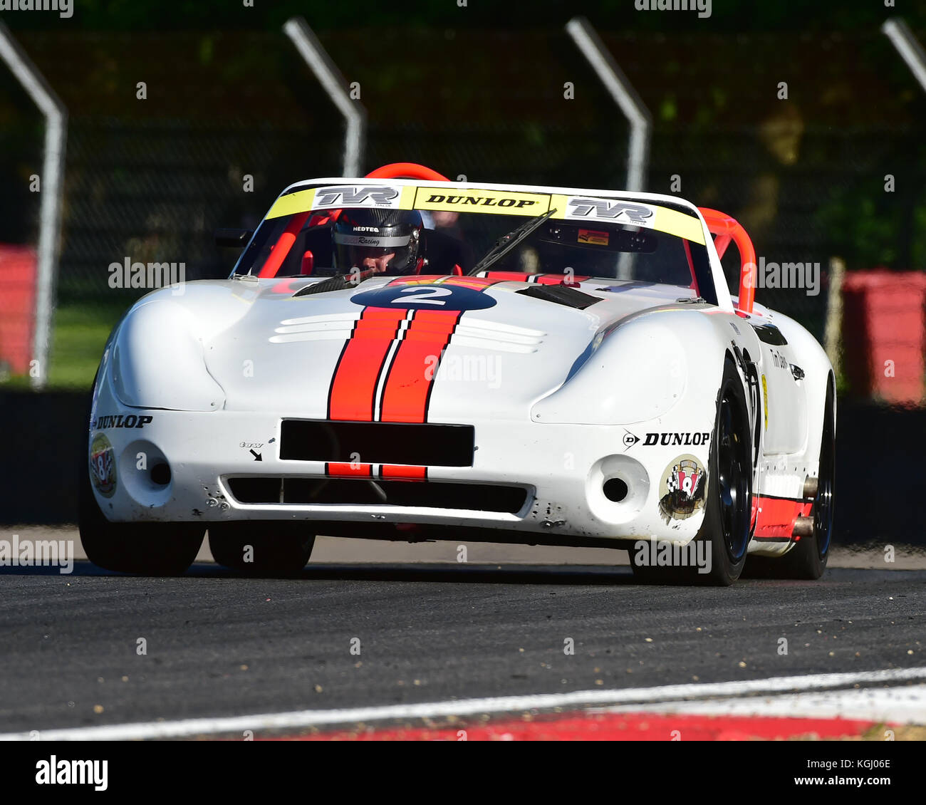 Tim Davis, TVR Toscano, vincitore, Bernies V8s, American Speedfest V, Brands Hatch, giugno 2017, automobili, Autosport, auto, il circuito da corsa, Inghilterra, ente Foto Stock