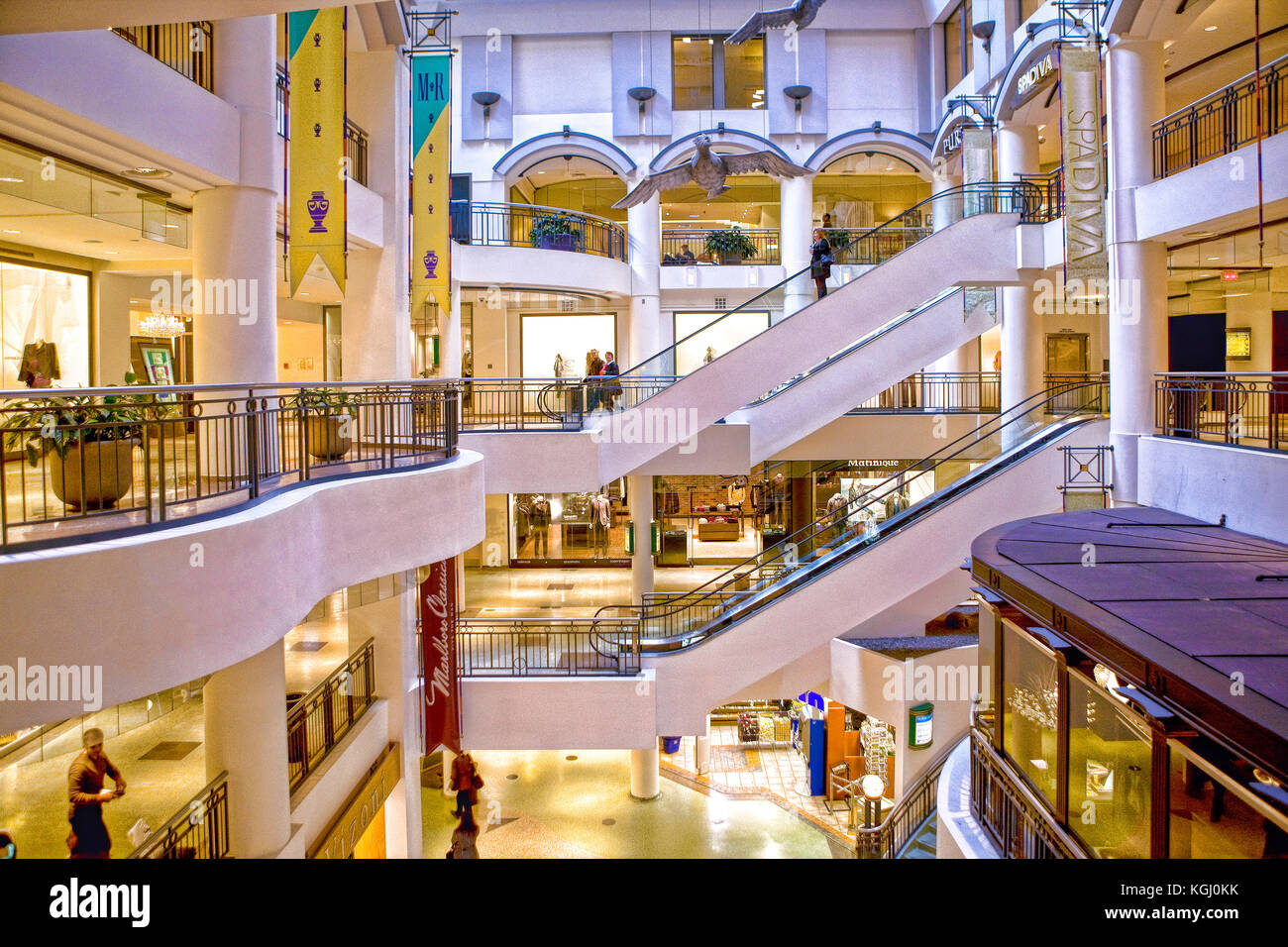 Eaton shopping center Foto Stock