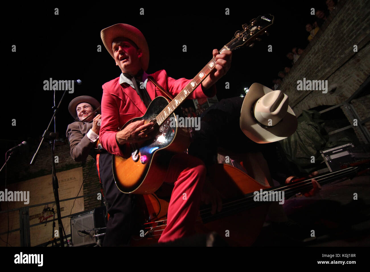 Summer jamboree #15 - 2014 - Senigallia - riviera adriatica - Italia - festival internazionale di musica e cultura dell'america anni '40 e '50. Foto Stock