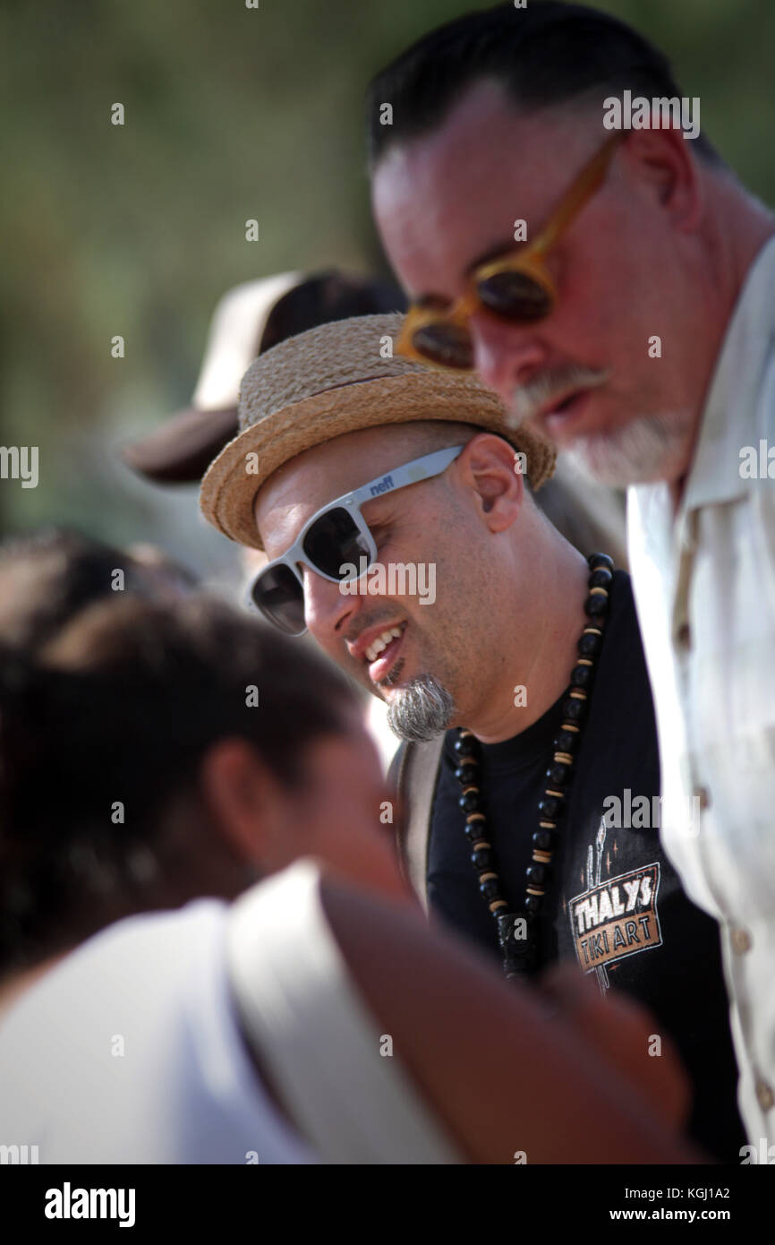 Summer jamboree #15 - 2014 - Senigallia - riviera adriatica - Italia - festival internazionale di musica e cultura dell'america anni '40 e '50. Foto Stock