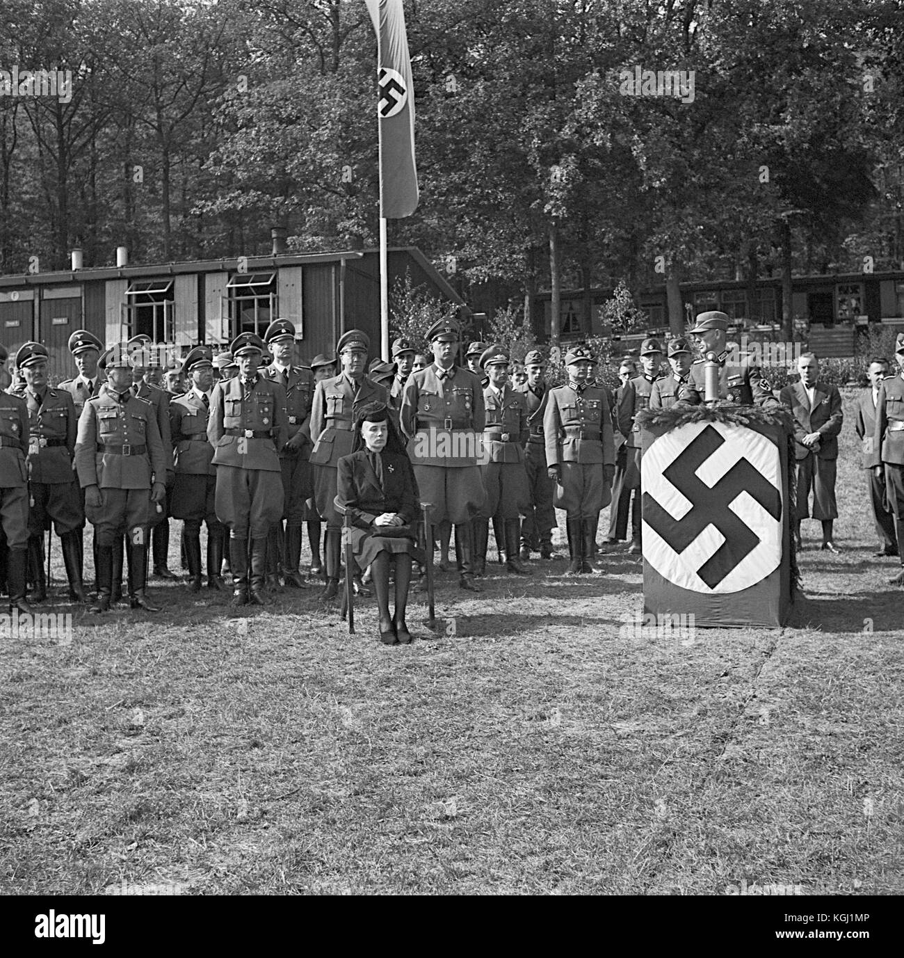 Lina Mathilde Heydrich, il Reich Manodopera RLA (Reichsarbeitsdienst, RAD Foto stock - Alamy