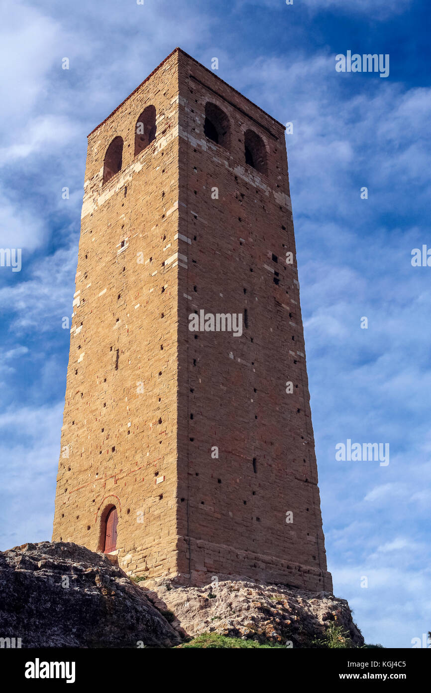 Emilia romagna san leo torre civica Foto Stock