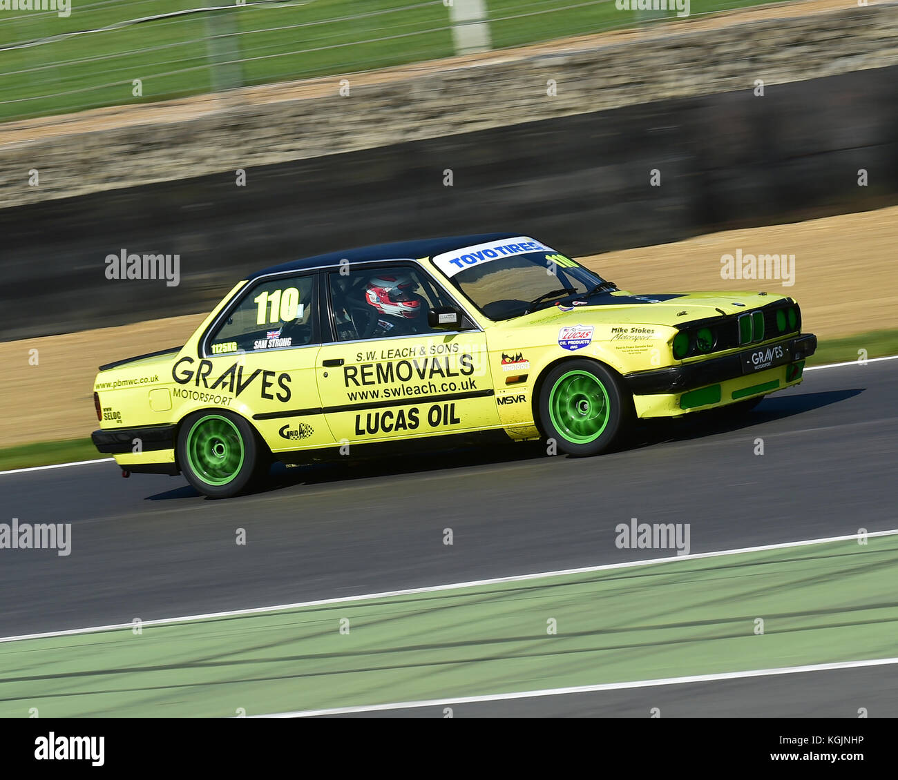 Sam forte, BMW E30, Toyo Tires, produzione BMW nel campionato, Deutsche Fest, Brands Hatch, agosto 2017, Autosport, auto, il circuito da corsa, automobili, compe Foto Stock