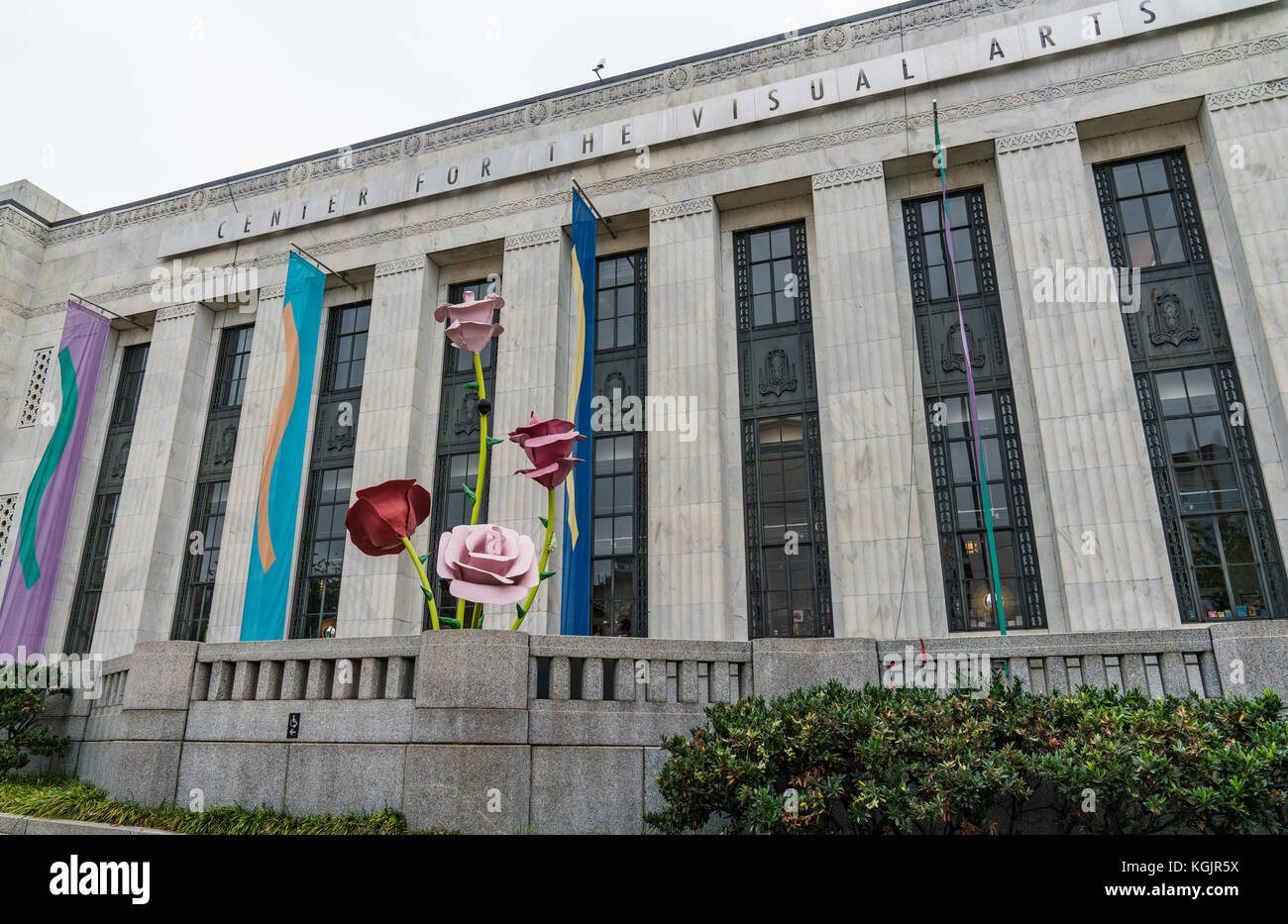 NASHVILLE, TN - 9 ottobre: Facciata del Frist Center for the Visual Arts il 9 ottobre 2017 a Nashville, Tennessee, Stati Uniti Foto Stock