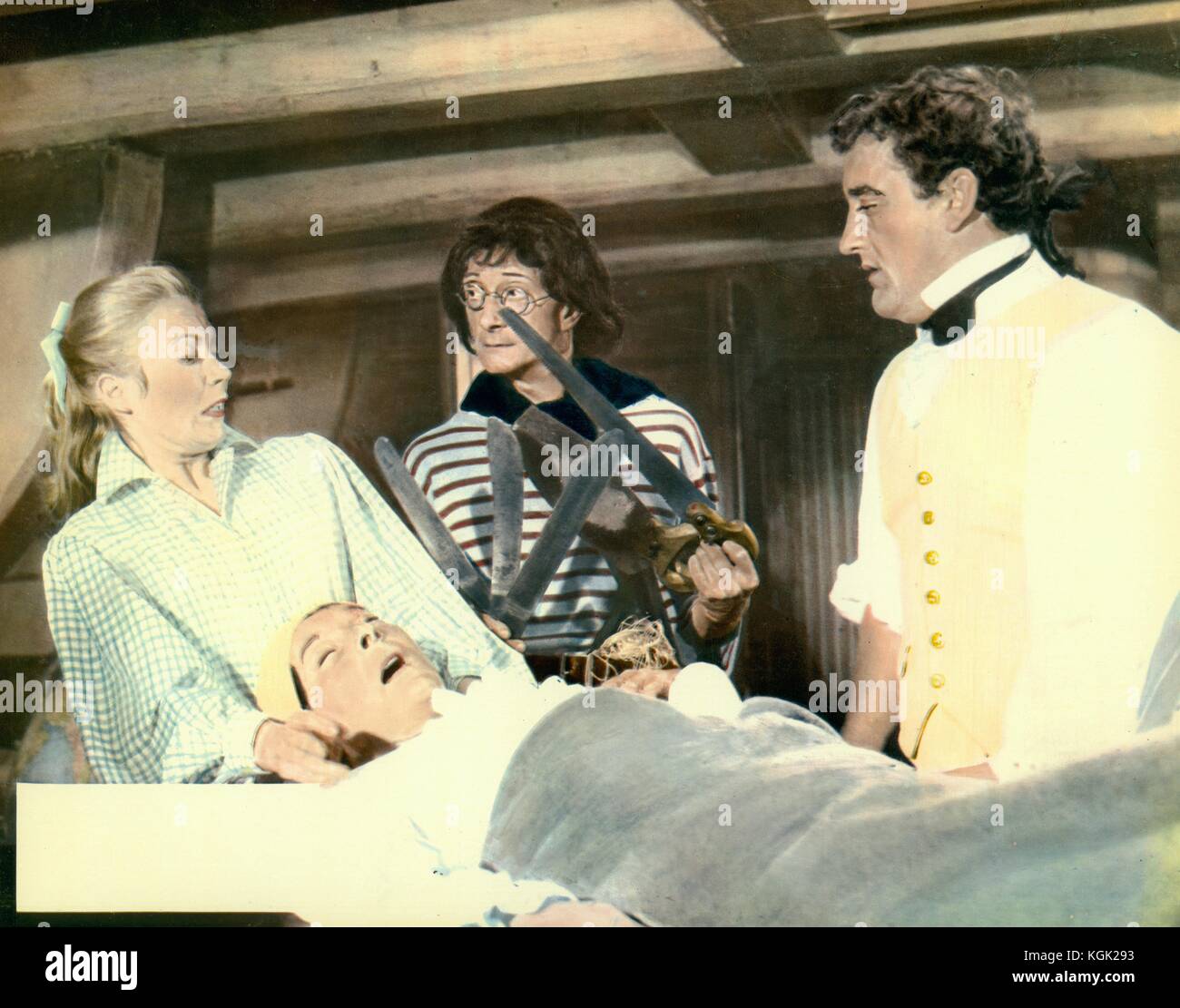 Portare il martinetto (1963) , Kenneth Williams , Bernard Cribbins , Charles Hawtrey , Giulietta Mulini Foto Stock