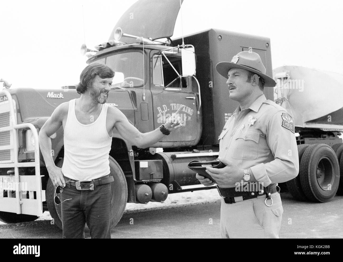 Convoglio (1978) Kris Kristofferson data: 1978 Foto Stock