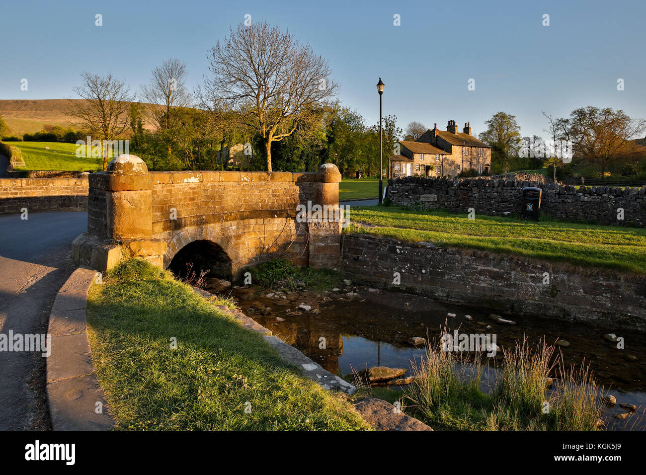 Downham; Nr. Clitheroe; Lancashire, Regno Unito Foto Stock