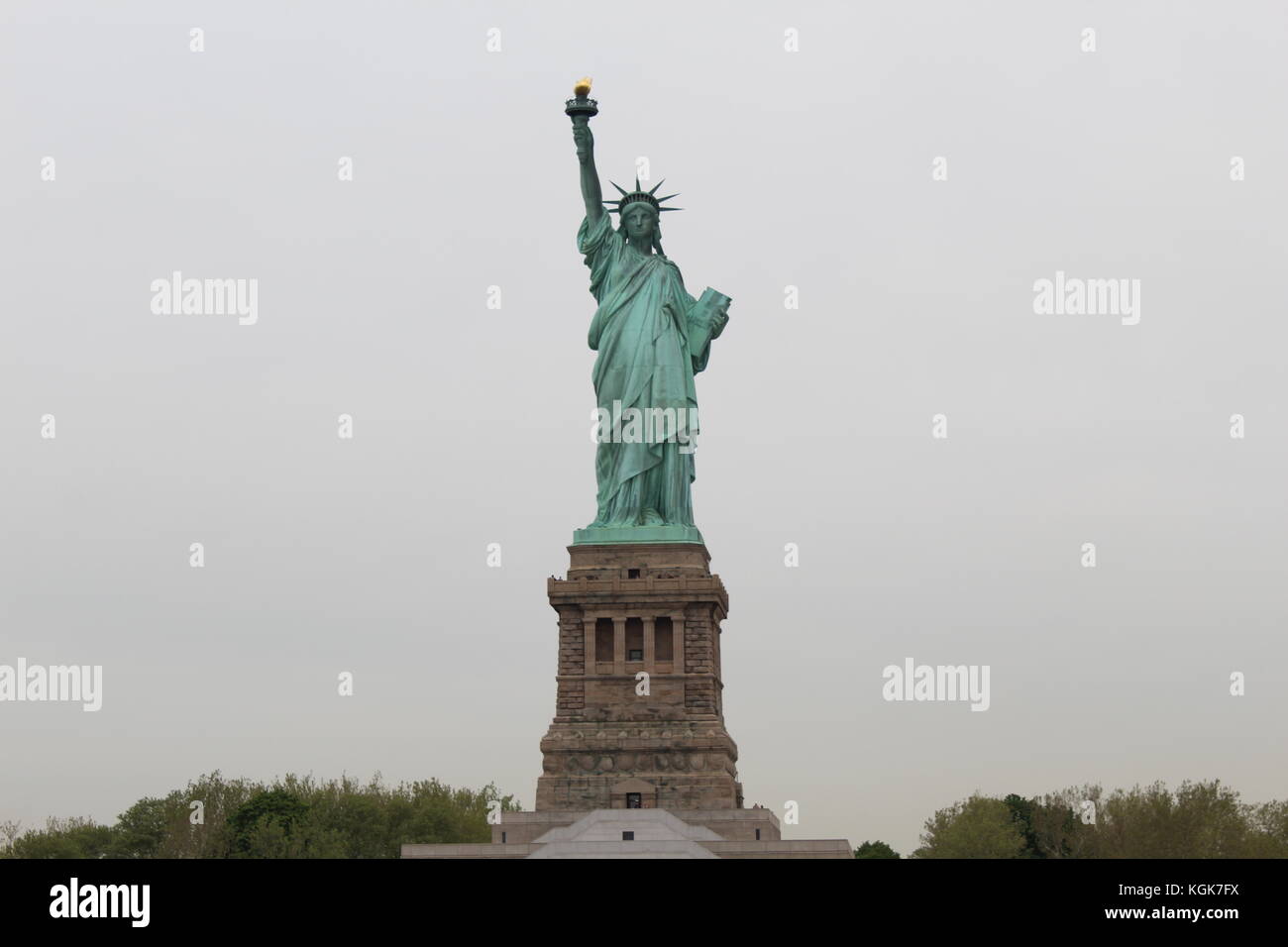 Statua della Libertà Foto Stock