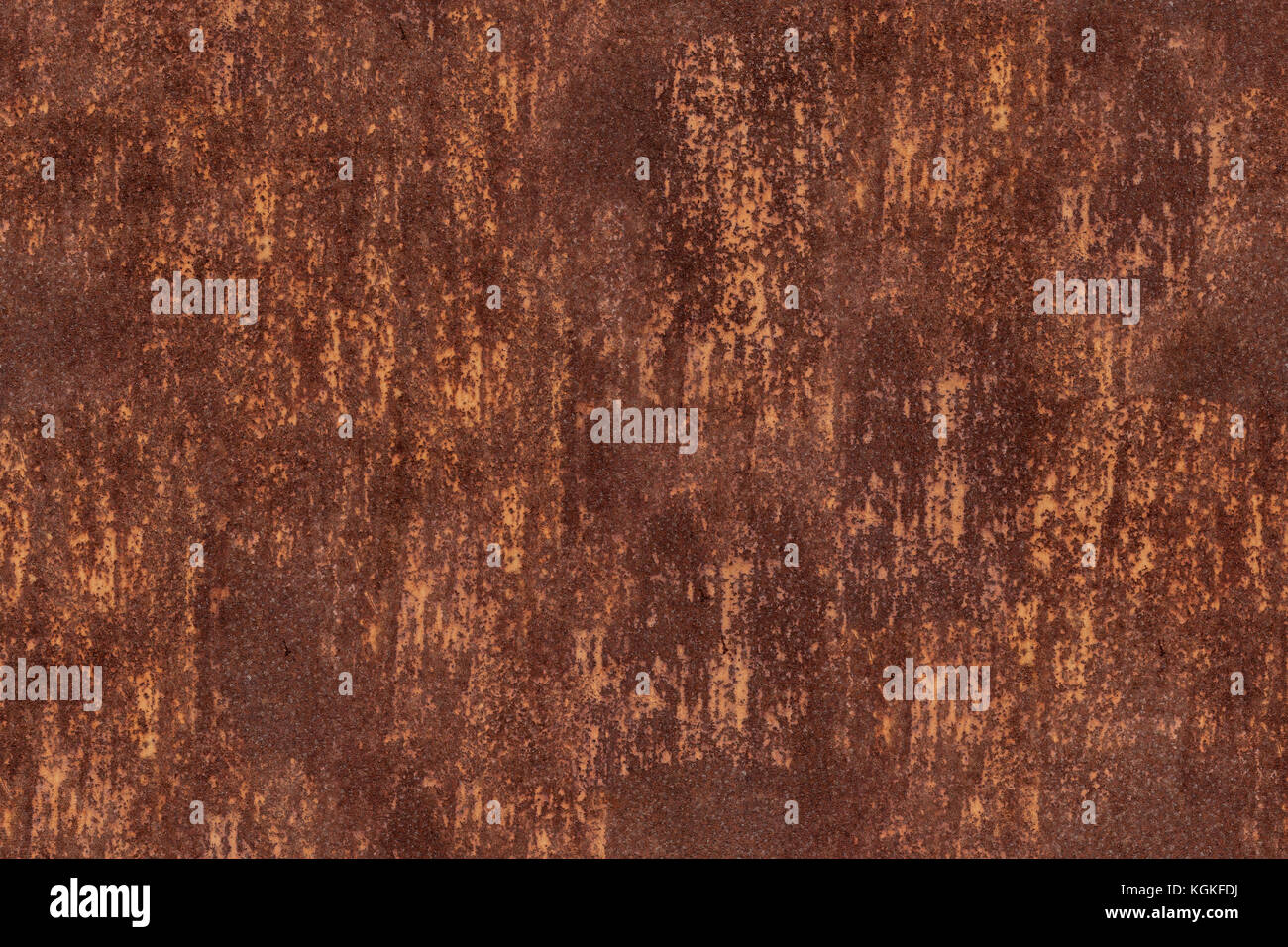 Ruggine di metallo sfondo, header panorama sito vecchio metallo arrugginito sporca Foto Stock