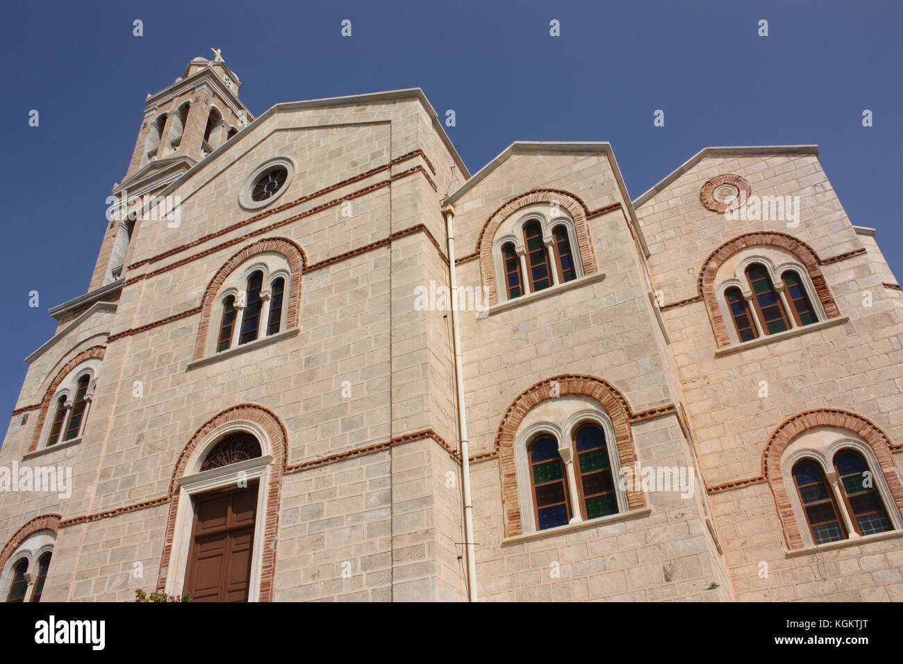 Chiesa della Resurrezione di Cristo in ano syros, ermoupolis Foto Stock