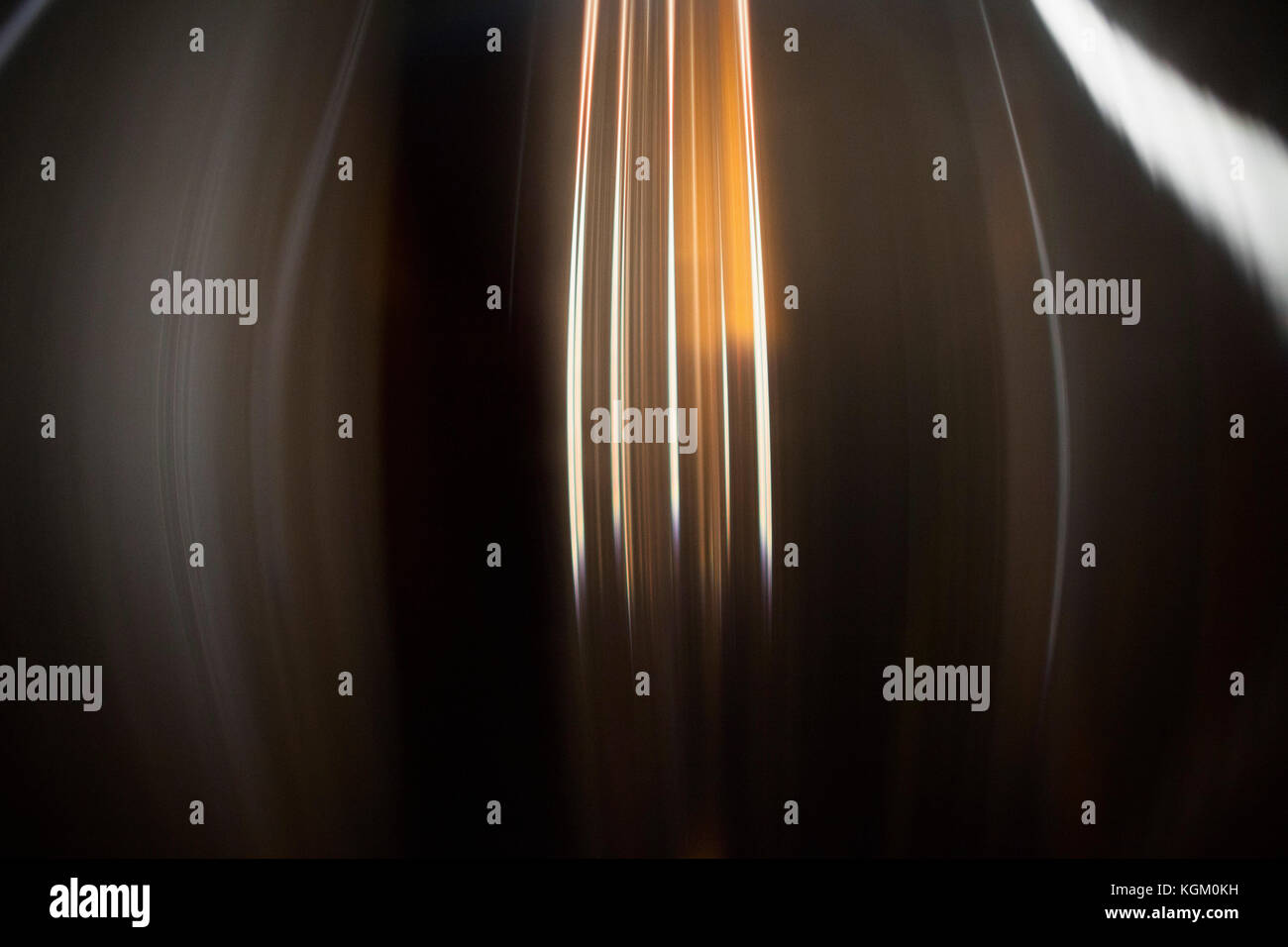 Telaio completo colpo di incandescente astratta sentieri di luce Foto Stock