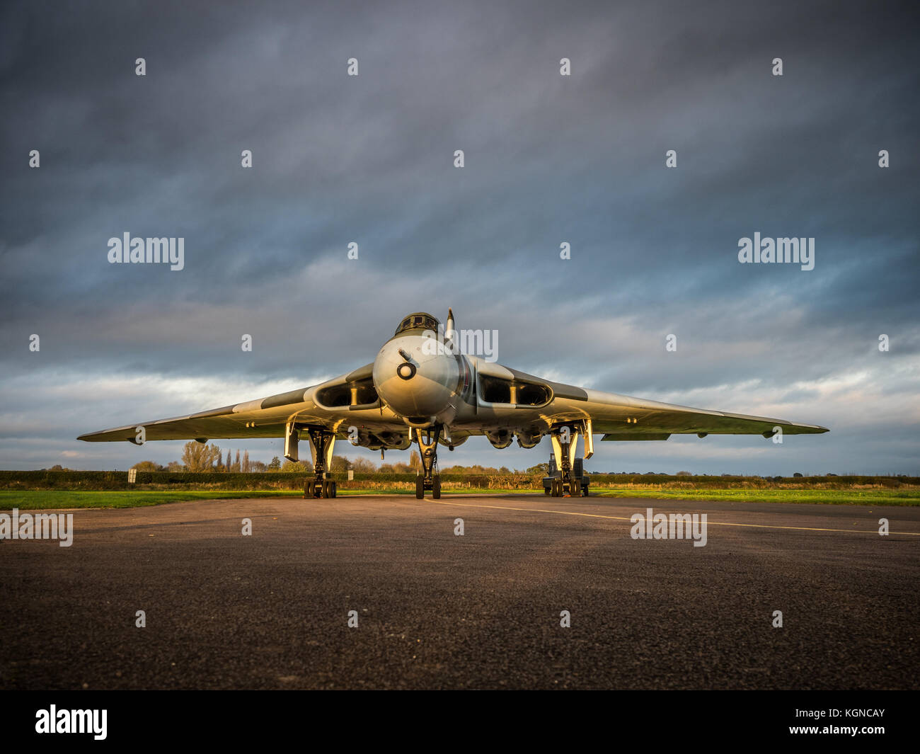 Avro vulcan bomber Foto Stock