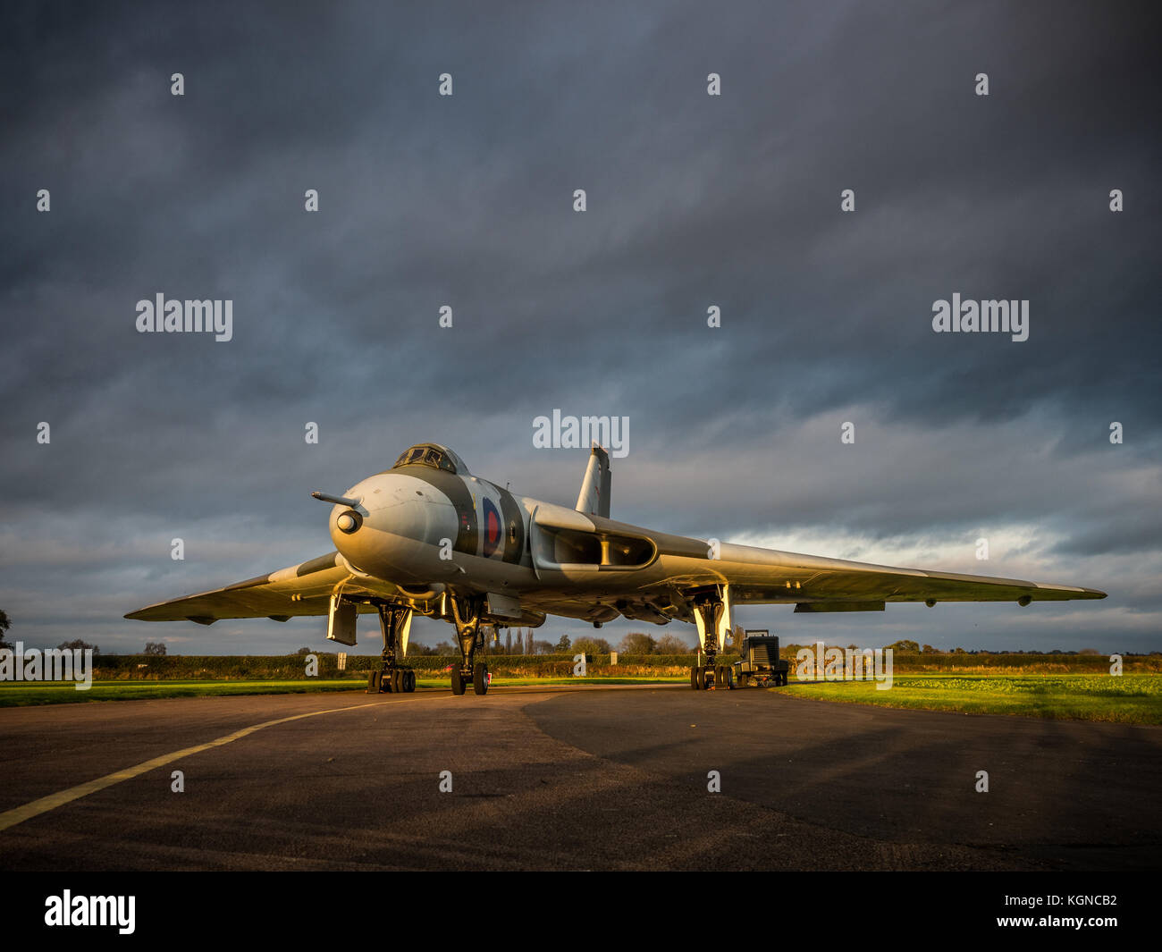 Avro vulcan bomber Foto Stock