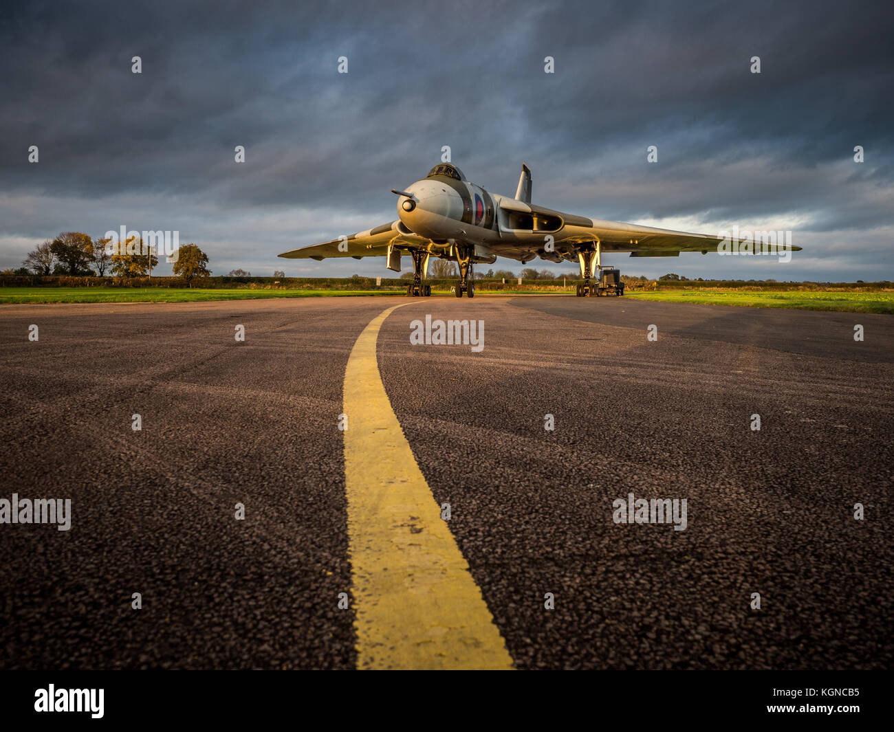 Avro vulcan bomber Foto Stock