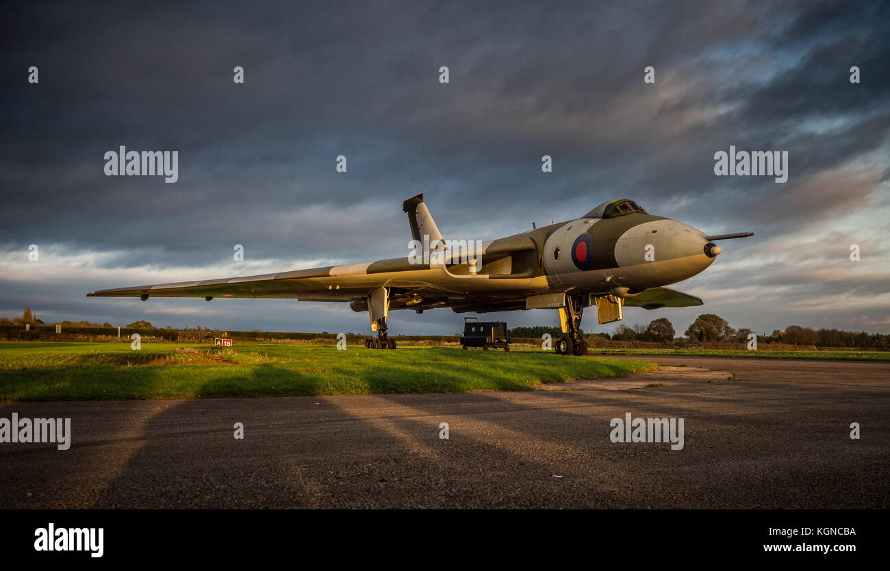 Avro vulcan bomber Foto Stock