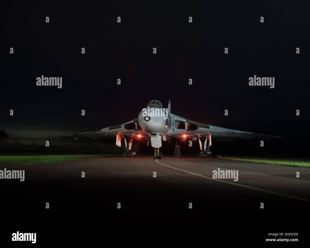 Avro vulcan bomber Foto Stock