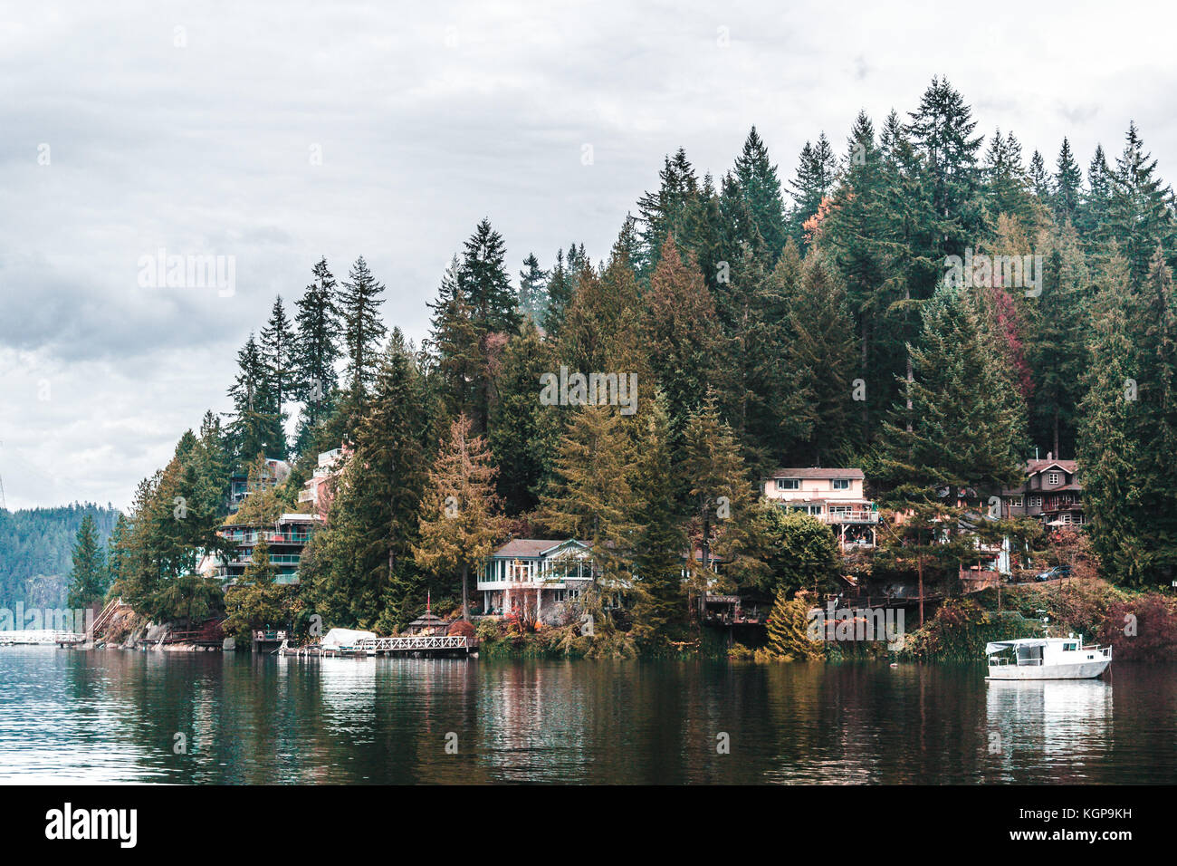 Foto di Deep Cove in North Vancouver, BC, Canada Foto Stock