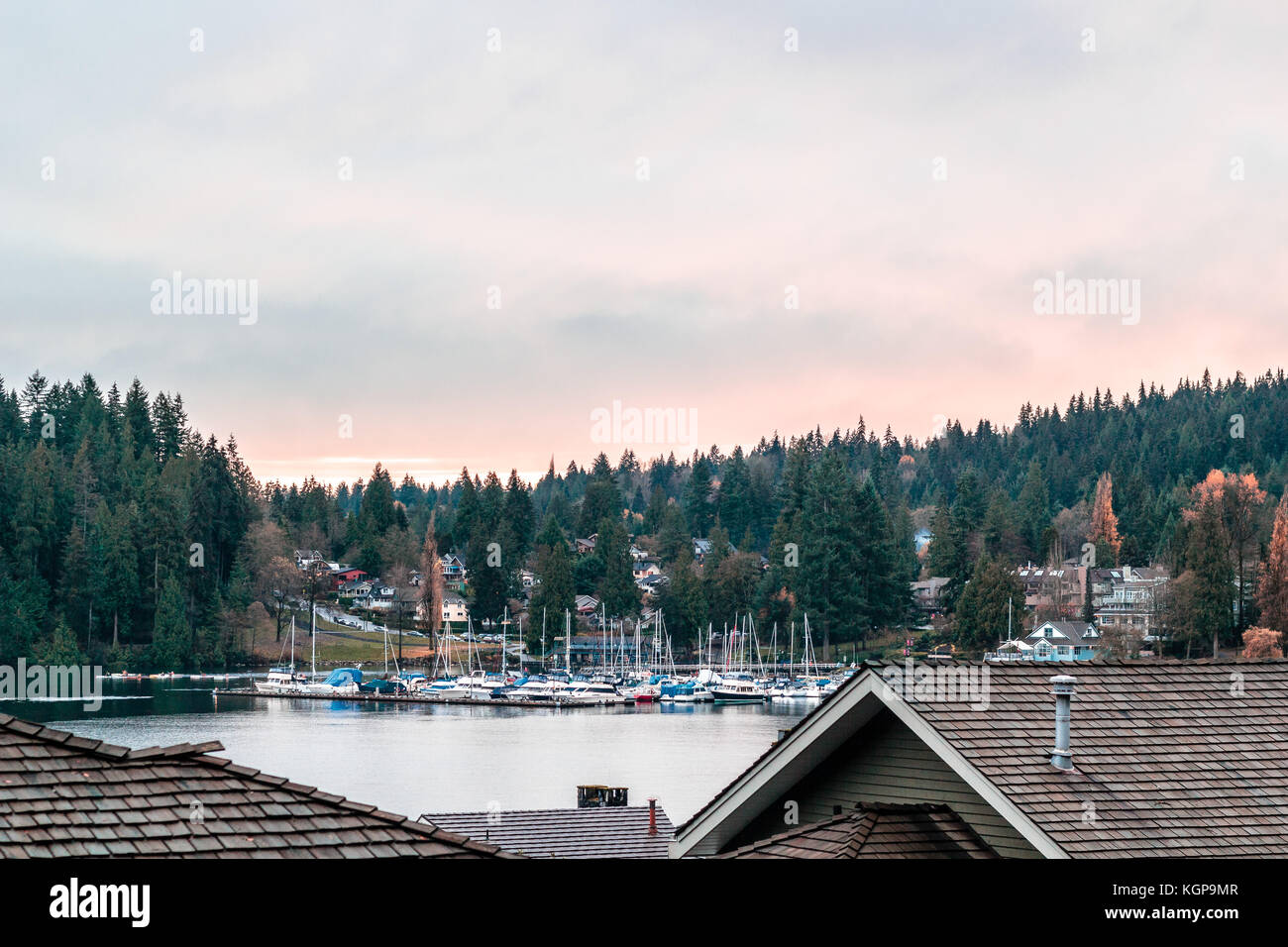 Foto di Deep Cove in North Vancouver, BC, Canada Foto Stock