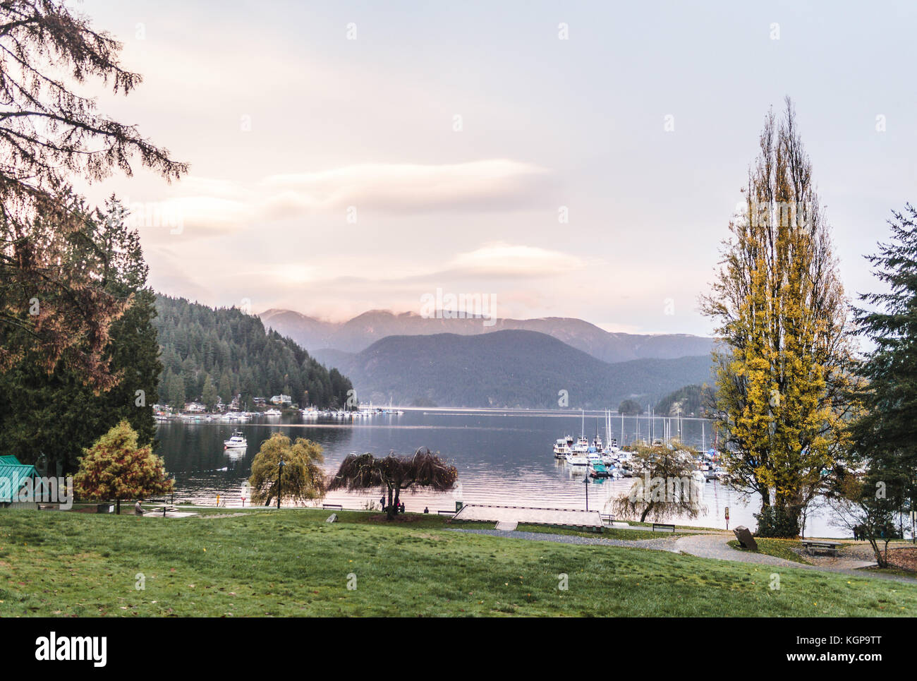 Foto di Deep Cove in North Vancouver, BC, Canada Foto Stock