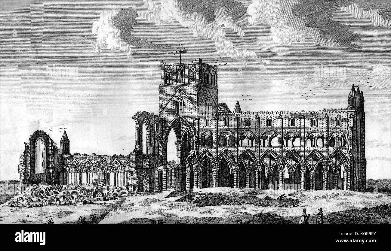 WHITBY ABBEY (Benedettini) sul sito dell'originale anglosassone di uno governato da St Hilda di Whitby, North Yorkshire Regno Unito. Foto Stock