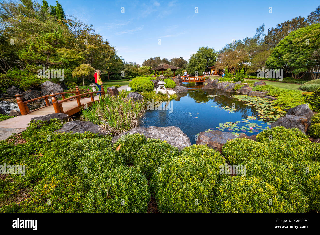 Australia, Nuovo Galles del Sud, Central Coast, Gosford/Edogawa giardino commemorativo Foto Stock