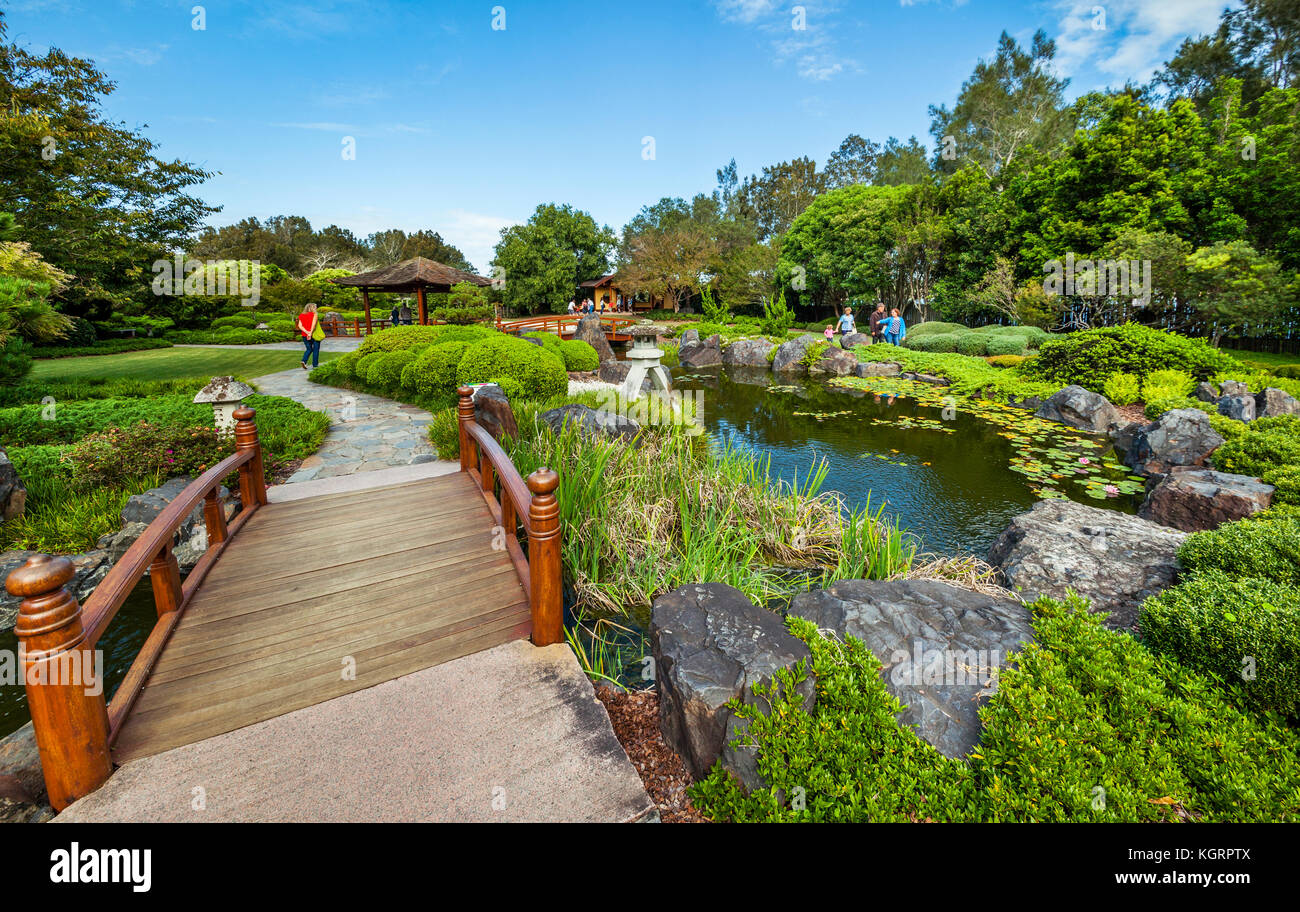 Australia, Nuovo Galles del Sud, Central Coast, Est Gosford, Edogawa giardino commemorativo Foto Stock