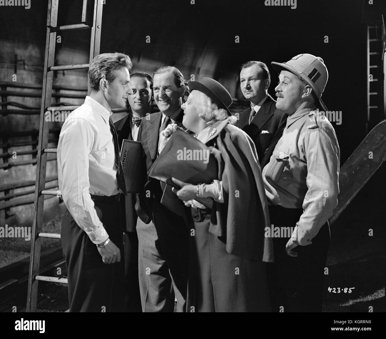 Passaporto per Pimlico film (1949) , Margaret Rutherford, Stanley Holloway, Raymond Huntley, Paul Dupuis, Foto Stock