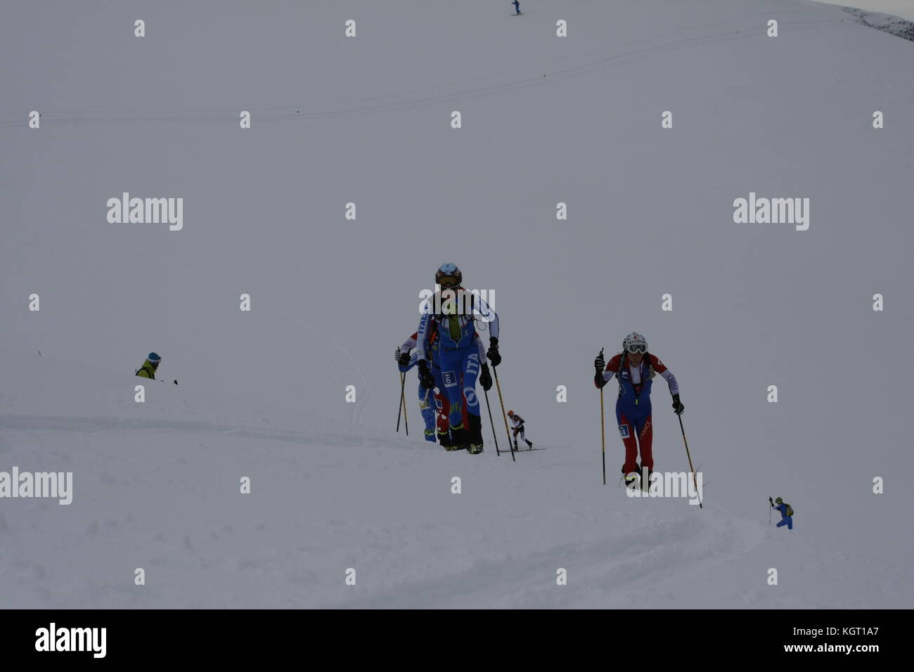 Skimountaineering World Cup a Tromsø , Randonee Racing Foto Stock